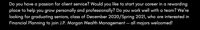 Learn About A Career as an Investment Professional