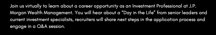 Learn About A Career as an Investment Professional